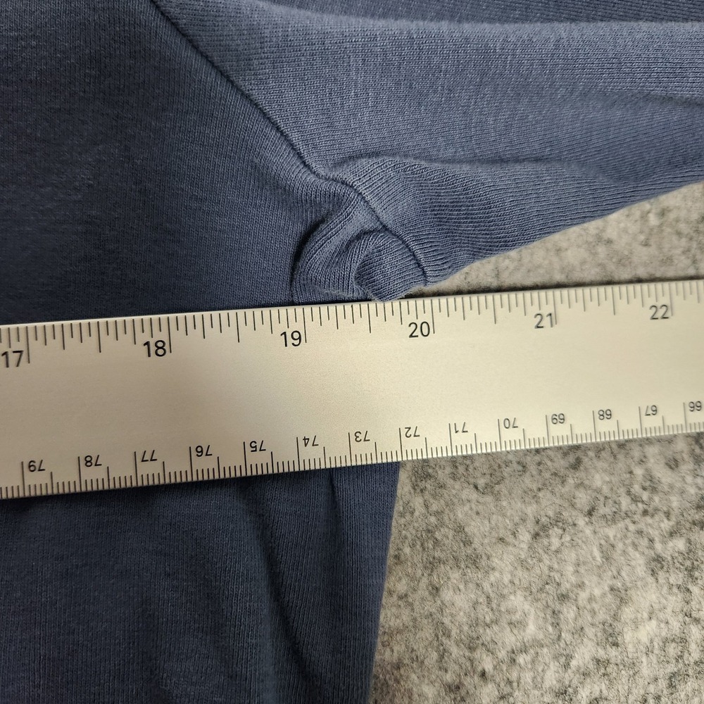 Pendleton Scoop Neck Sweatshirt Men XL Tall Blue Long Sleeve Pullover Slim Fit - Picture 5 of 6
